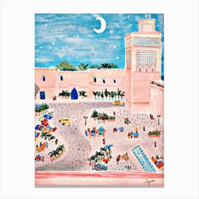 Afternoon In Marrakech Canvas Print