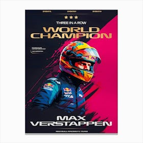 Max Verstappen 2024 Red Bull Canvas Print