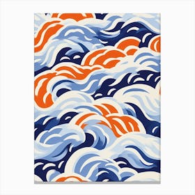 Wild Ocean Waves Canvas Print