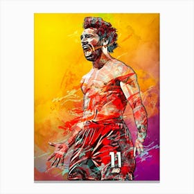 Mohamed Salah Liverpool 1 Canvas Print