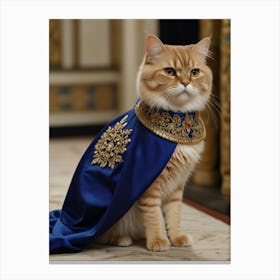 King'S Cat 1 Canvas Print