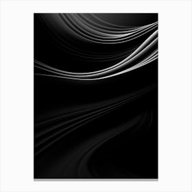 Black Art Digital Texture 2 Canvas Print