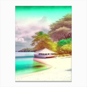 Cabilao Island Philippines Soft Colours Tropical Destination Canvas Print
