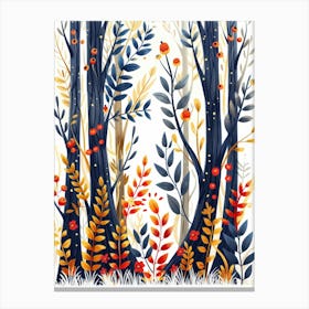 Autumn Forest 10 Canvas Print