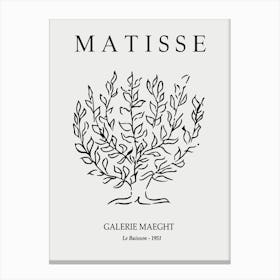 Matisse Minimal Cutout 16 Canvas Print