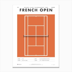 French Open Canvas Print