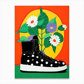 Urban Chic: Sneaker Street Style Canvas Print