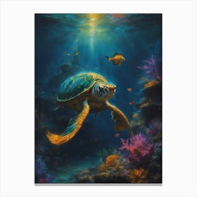 Sea Turtle Canvas Print