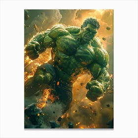 Hulk 25 Canvas Print