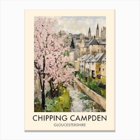 Chipping Campden (Gloucestershire) Painting 3 Travel Poster Canvas Print