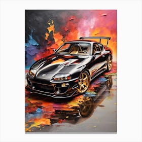 Toyota Supra 6 Canvas Print