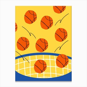 Basketball Canvas Print