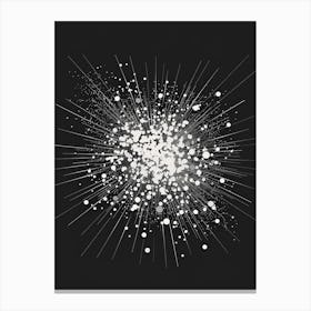 Stars Night Canvas Print