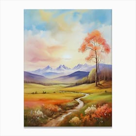 Landscape Painting 3 Canvas Print