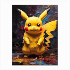 Pikachu 3 Canvas Print