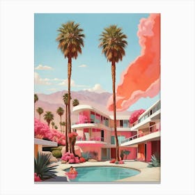 Palm Springs Art Print 1 1 Canvas Print