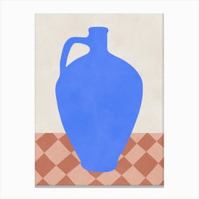 Vase watercolor 2 Canvas Print