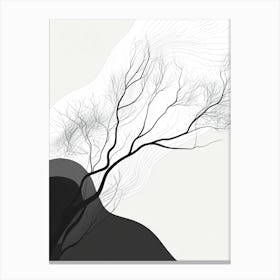 Abstract Tree 5 Canvas Print