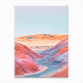 Painted Landscape Canvas Print