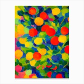Bignay 1 Fruit Vibrant Matisse Inspired Painting Fruit Canvas Print