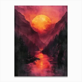 Sunset Ii Canvas Print Canvas Print