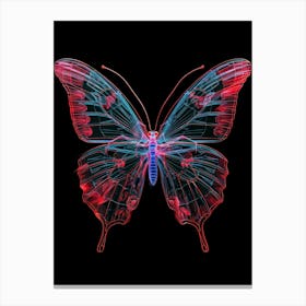 3d Butterfly Canvas Print