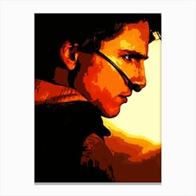 paul atreides dune movie 21 Canvas Print