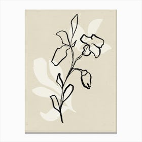 Vie Simple No 38 Canvas Print