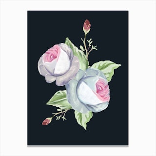 Edwardian Roses Canvas Print