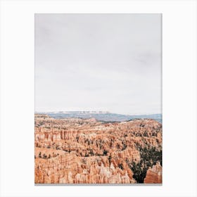 Red Rock Utah Desert Canvas Print