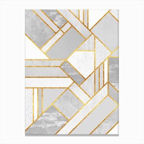 Gold City in Canvas Print