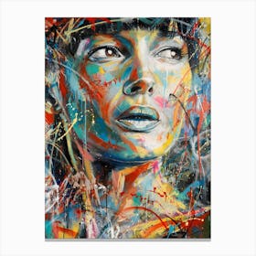 'A Woman' Canvas Print