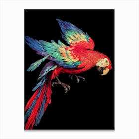 Parrot In Flight Toile