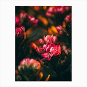 Poster Flower Art Print 12 Canvas Print