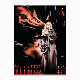 Adele 25 Canvas Print