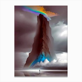 Rainbow Mountain Canvas Print