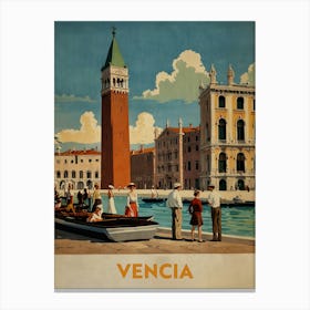 Vintage Travel Art 03 Canvas Print