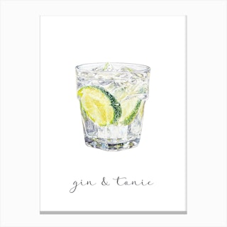 G And T Canvas Print