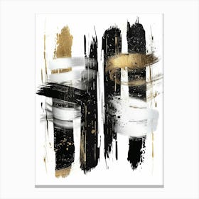 Black And Gold Canvas Print 14 Canvas Print