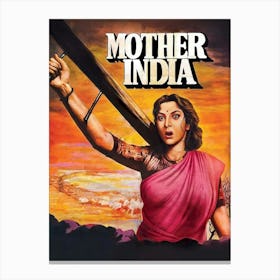 Mother India (1957) Canvas Print