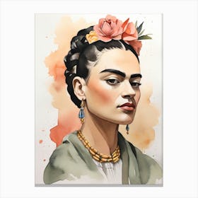Frida Kahlo 10 Canvas Print