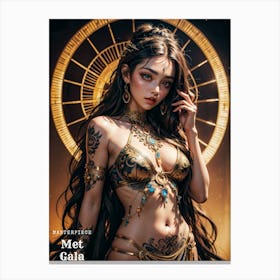 Egyptian Goddess Canvas Print