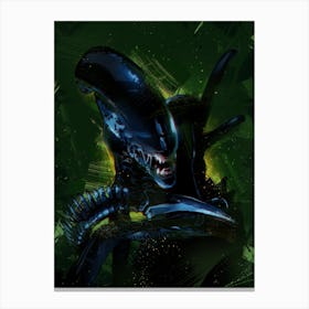 Alien Xenomorph III Canvas Print