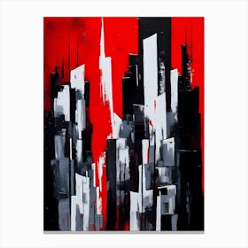 Red City II Canvas Print