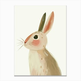 Californian Rabbit Kids Illustration 2 Canvas Print