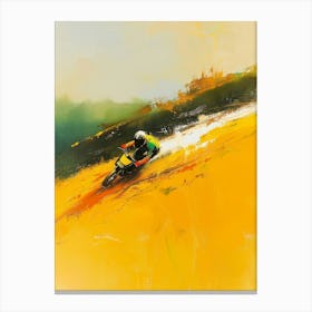 Motocross Rider Canvas Print