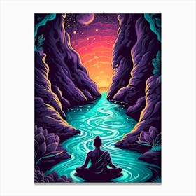 Buddha Meditation 2 Canvas Print