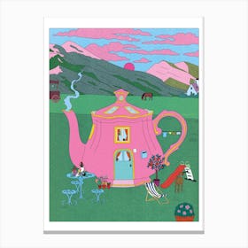 The Teapot House Canvas Print