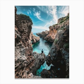 Cliffs Of Ibiza Canvas Print