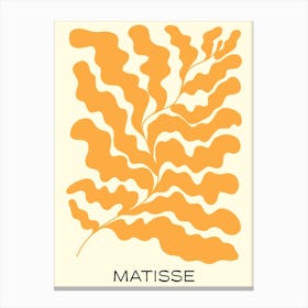 Orange Mat Canvas Print